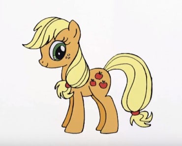 How to Draw Applejack From My Little Pony