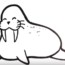 How to Draw a Walrus step by step easy