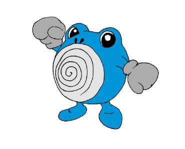 How to draw Poliwhirl from Pokemon step by step | Pokemon drawing
