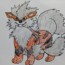 How to draw Arcanine from Pokemon – Pokemon drawing