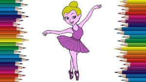 How to draw a dancer step by step easy - Easy drawings for beginners