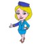 How to draw a flight attendant step by step | Easy drawings for beginners