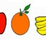 How to draw fruits | How to draw Apple Orange and banana for Childrens