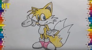 How To Draw Miles Tails Prower step by step - Miles Tails Prower from Sonic Boom
