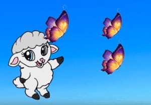 How to draw a baby sheep cute and easy