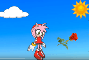 How to draw amy rose step by step