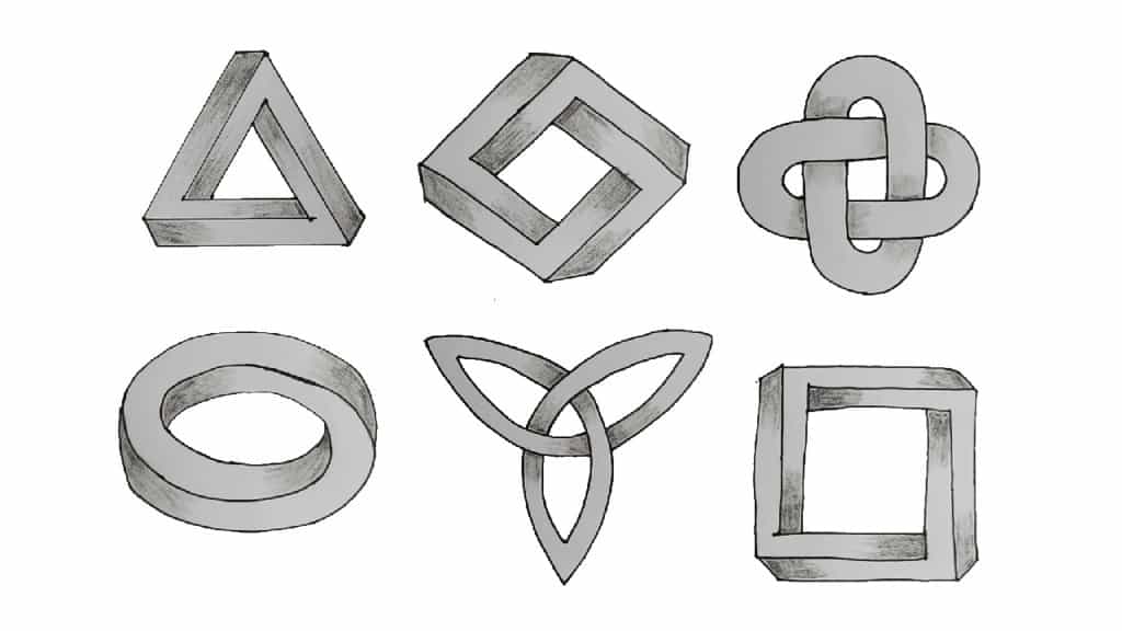 3D drawing easy for kids – Impossible 3D drawing step by step for beginners