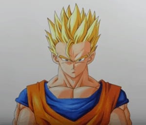 How To Draw Anime: Super Saiyan Goku! - Step By Step Tutorial!, Yair  Sasson Art