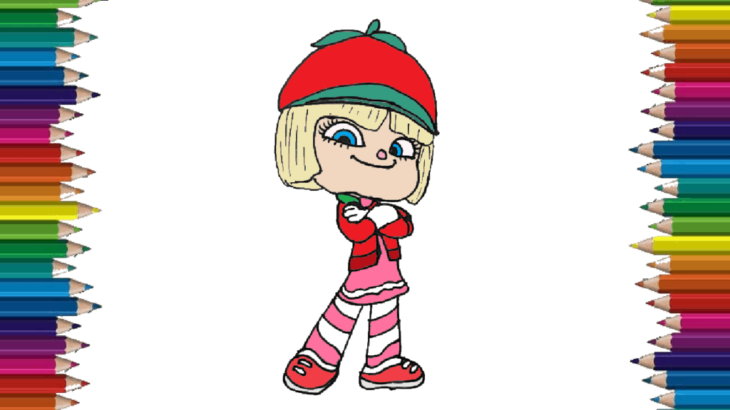 How to draw Taffyta Muttonfudge from Wreck It Ralph – Cartoon drawing easy for beginners