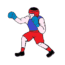 How to draw a Boxer Boxing cartoon easy – Boxer Boxing drawing step by step