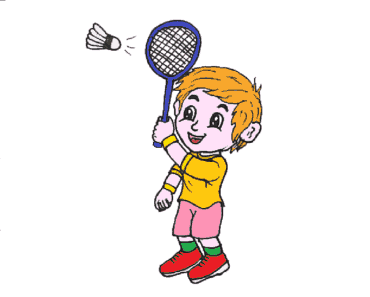 How to draw a badminton cute and easy – Cartoon badminton drawing step by step for beginners