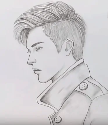 How to draw a boy for beginners step by step – Pencil drawing tutorial