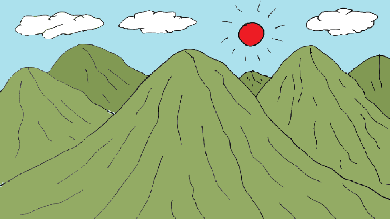 How To Draw Mountains For Beginners Step By Step : How to draw lips
