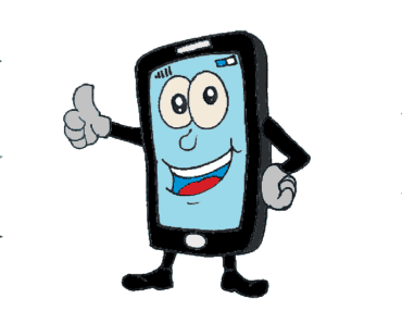 How to draw a phone cute and easy – Cartoon phone drawing and coloring