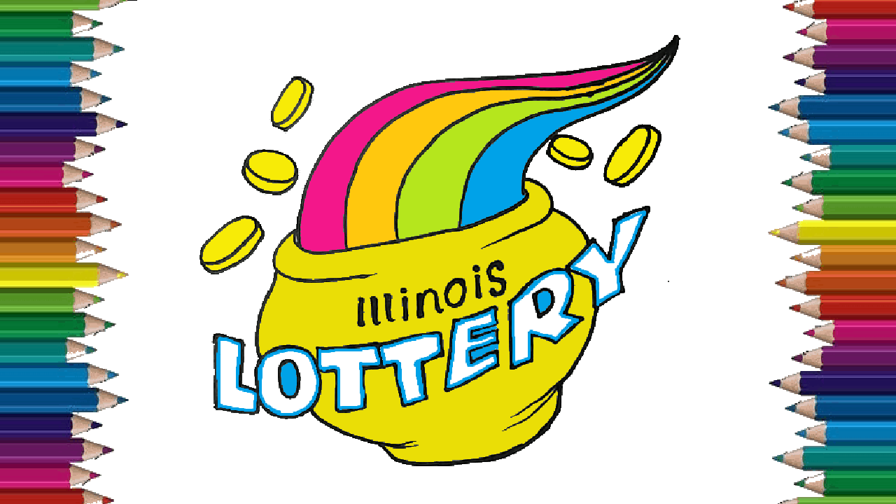 How to draw a lottery logo easy