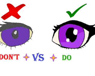 How to draw eyes easy: Do & don’t