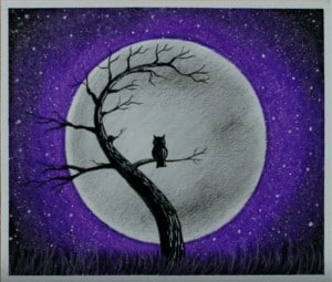 Easy Oil Pastel Drawing Idea - Moonlight Drawing | Easy Oil Pastel Drawing  Idea - Moonlight Drawing SUBSCRIBE for more Drawings:  https://www.youtube.com/channel/UCEPplUpCrJPG2B4VuUt2tsw  #SayataruCreation... | By Sayataru Creation | Facebook