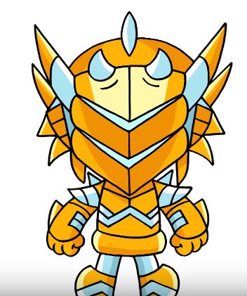 How To Draw Orion from Brawlhalla