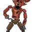 How to Draw Foxy from Five Nights at Freddy’s