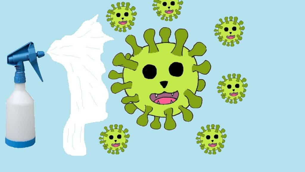 How to draw Coronavirus step by step