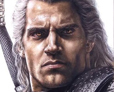 Geralt of Rivia (Henry Cavill) from The Witcher drawing