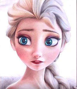 How To Draw Elsa, Elsa The Snow Queen From Frozen, Step by Step, Drawing  Guide, by Dawn - DragoArt