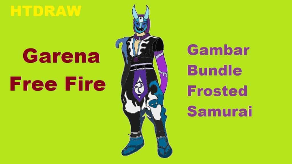 How to draw bundle frosted samurai | Garena free fire