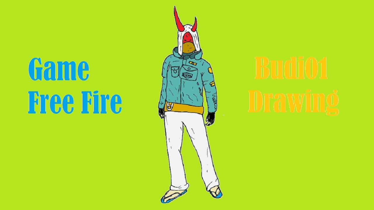 How to draw budi01 step by step | Garena Free Fire