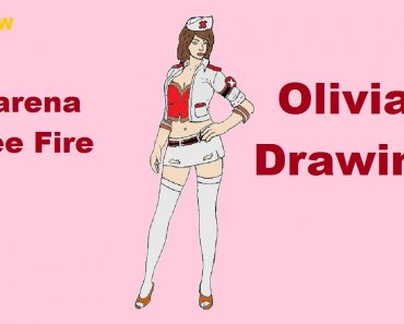 How to draw Olivia from Garena free fire
