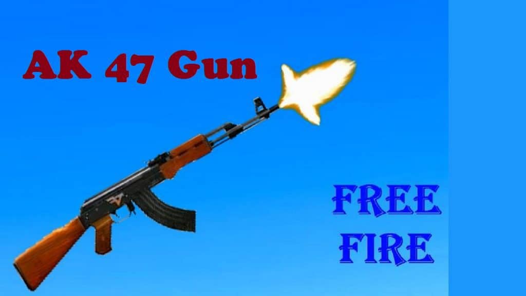 How to draw a AK 47 gun from free fire and Pubg