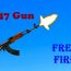 How to draw a AK 47 gun from free fire and Pubg