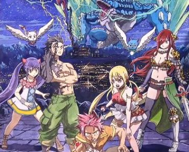 Fairy Tail the Movie: Dragon Cry – Watercolor drawing and painting