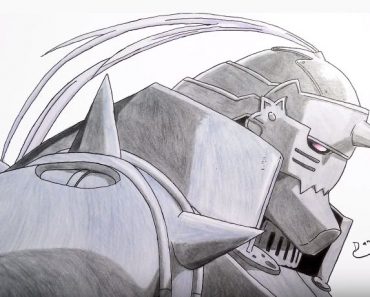 How to draw Alphonse Elric from Fullmetal Alchemist