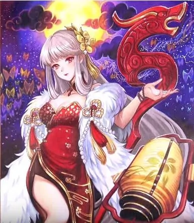 How to draw Aoandon from Onmyoji Arena