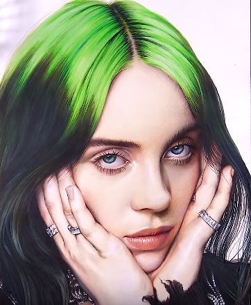 Easy Billie Eilish Drawing For Kids Sketch for Girl