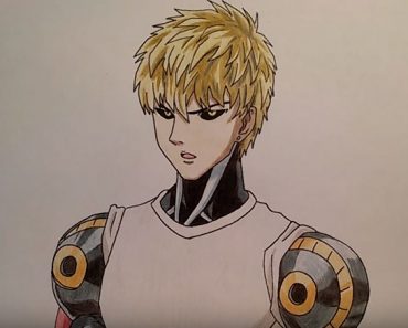 How to draw Genos from One Punch Man