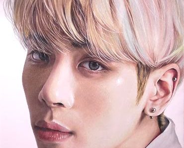 How to draw Jong Hyun from the K-pop group Shinee