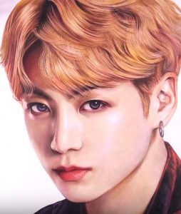 23+ Drawing Jungkook Easy Background