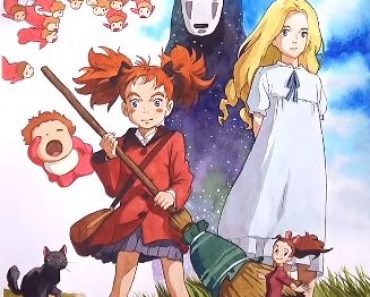 How to draw Mary from the movie Mary and the Witch’s Flower