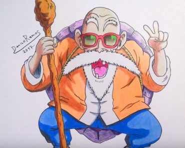 How to draw Master Roshi from Dragon Ball