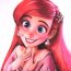 How to draw Princess Ariel from The Little Mermaid