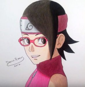 Sarada  Uchiha, Boruto, Naruto girls