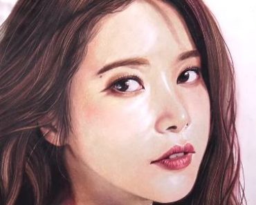 How to draw Solar from K-pop girl group MAMAMOO