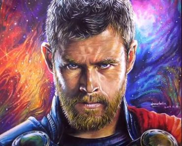 How to draw Thor from the movie ‘Thor: Ragnarok’