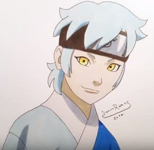 How To Draw Mitsuki From Naruto Step By Step