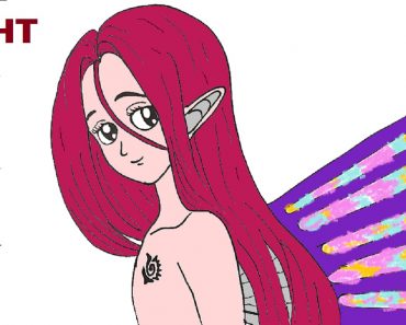 How to draw Gloxinia From The Seven Deadly Sins easy