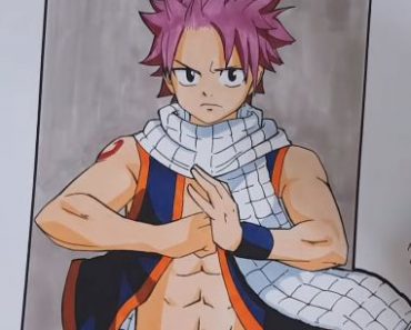 How To Draw Natsu Dragneel from Fairy Tail step by step
