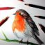 How to Draw a Robin bird step by step