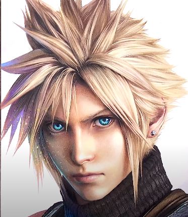 How to draw Cloud Strife from Final Fantasy 7 Remake.