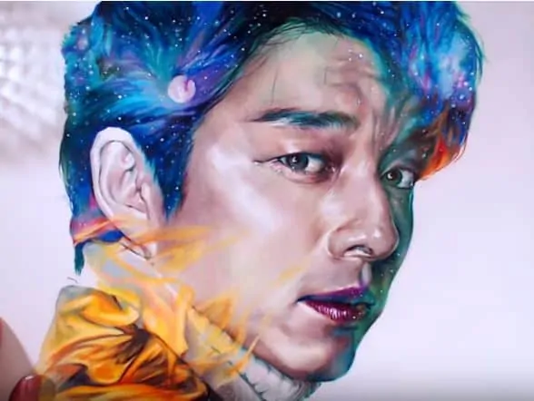How to draw Kim Shin(Gong Yoo) by pencil